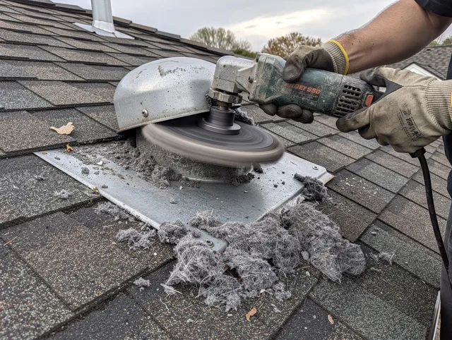 Expert roof dryer vent cleaning by Macedonia Dryer Vent Cleaning in Macedonia