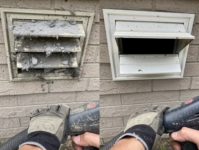 Professional dryer exhaust vent cleaning by Macedonia Dryer Vent Cleaning in Macedonia