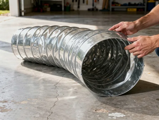 Macedonia Dryer Vent Cleaning specialist using advanced equipment for thorough duct cleaning in Macedonia