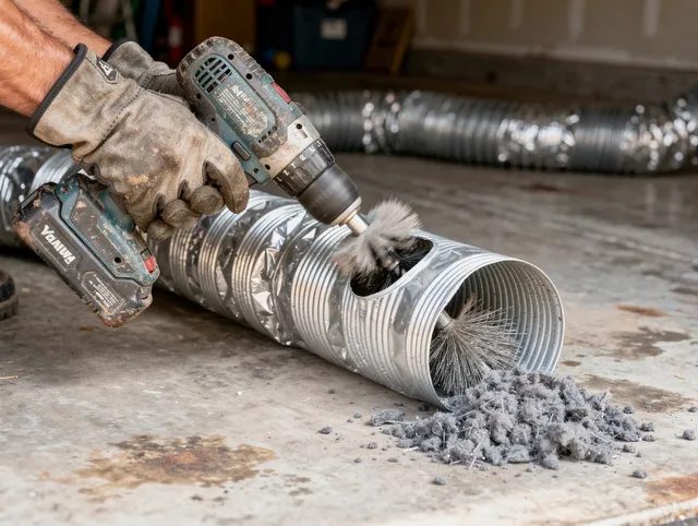 Professional duct cleaning by Macedonia Dryer Vent Cleaning in Macedonia