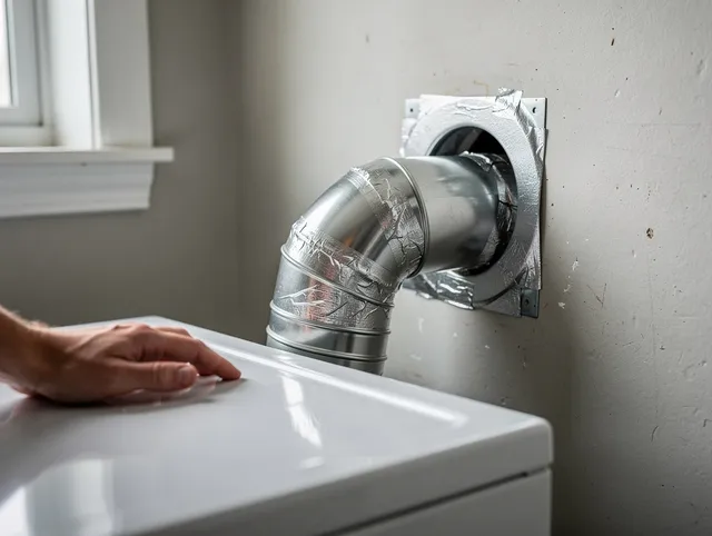 Macedonia Dryer Vent Cleaning expert performing professional dryer vent repair and installation in Macedonia